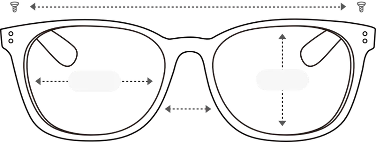 Frame front measurements