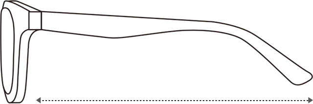 Temple measurements